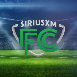 SiriusXM FC logo promoting live soccer matches and talk.