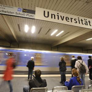 29 Euro Ne Kadar: Students in Germany can access affordable public transport with the 29 euro ticket, seen here at a Munich subway station.
