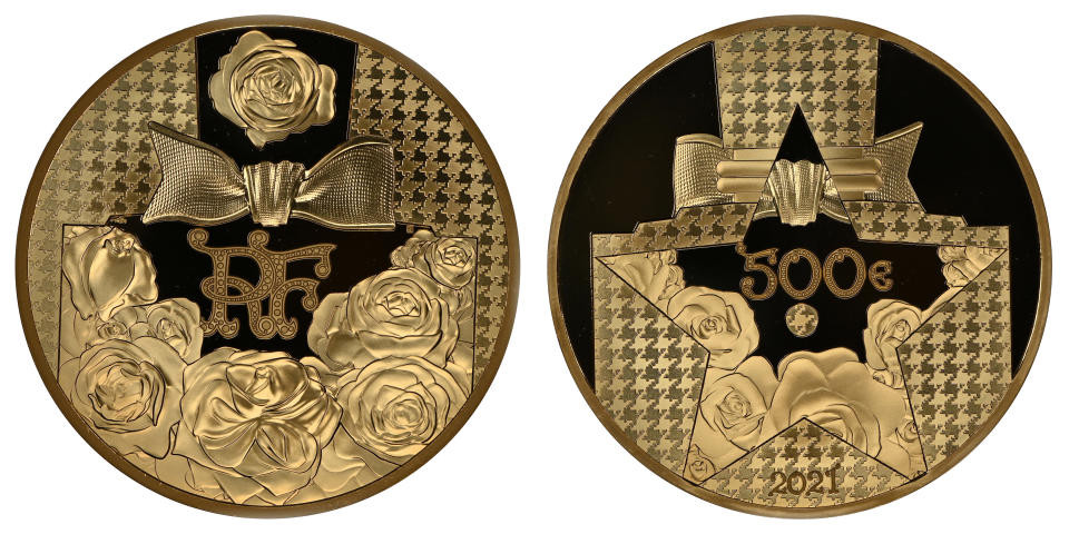 Republic gold Proof &quot;Dior&quot; 500 Euro