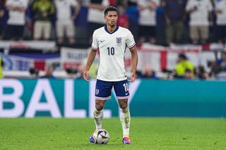 Jude Bellingham Euro 2024 squad Jude Bellingham of England during the Semi-Final - UEFA EURO 2024 match between Netherlands and England at BVB Stadion Dortmund on July 10, 2024 in Dortmund, Germany. (Photo by Joris Verwijst/BSR Agency/Getty Images)