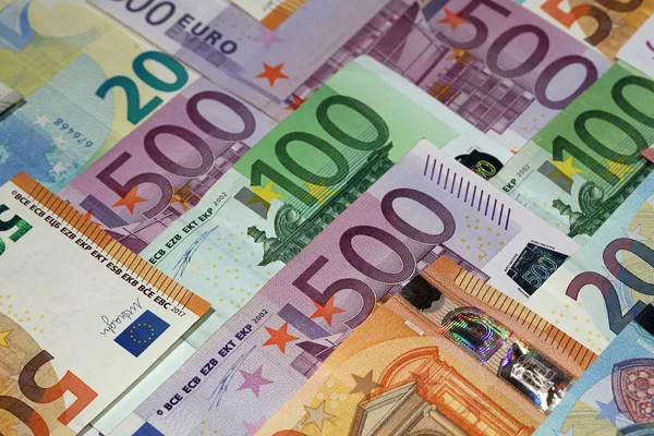 Euro Banknotes Background